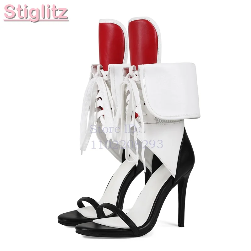올리브 그린 색상의 스트랩 글래디에이터 샌들, 둥근 앞 - Sandal Strappy Heeled 리뷰 및 가격